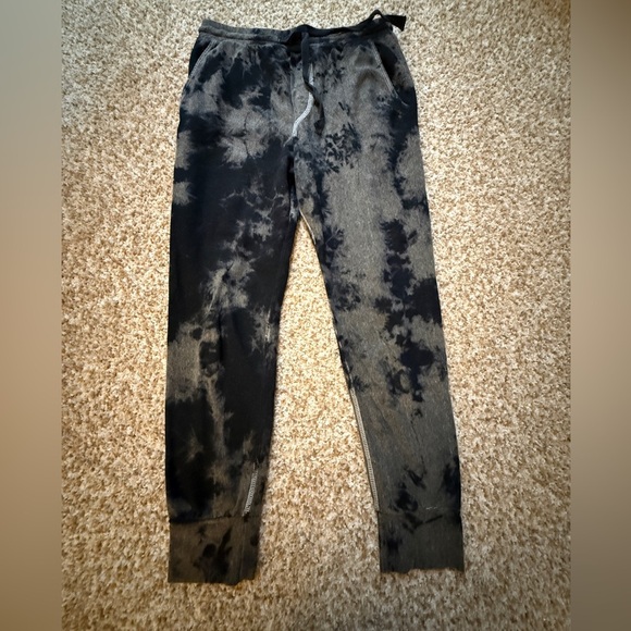 Sundry Pants - Sundry Black and Gray Joggers size 0